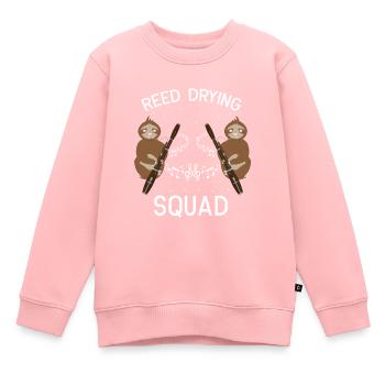 Orchestre et instrument à vent - Sweat Premium enfant bio - rose - Devant - AI Model Kid Female (0cm)