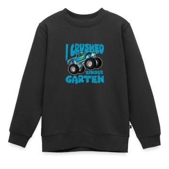 Kindergarten - Kinder Premium Organic Sweatshirt - Schwarz - Vorne - AI Model Kid Female (0cm)