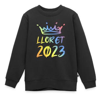 Lloret De Mar 2023 - Kinder Premium Organic Sweatshirt - Schwarz - Vorne - AI Model Kid Female (0cm)
