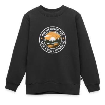 Bibel - Kinder Premium Organic Sweatshirt - Schwarz - Vorne - AI Model Kid Female (0cm)