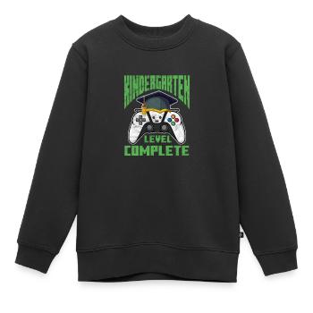 Kindergarten - Kinder Premium Organic Sweatshirt - Schwarz - Vorne - AI Model Kid Female (0cm)