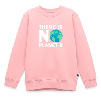 Climate change - Kids Premium Organic Sweatshirt - rose - Front - AI Model Kid Female (0cm)