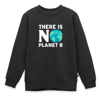 Klimawandel - Kinder Premium Organic Sweatshirt - Schwarz - Vorne - AI Model Kid Female (0cm)