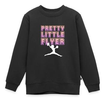 Cheerleader - Sweat Premium enfant bio - noir - Devant - AI Model Kid Female (0cm)