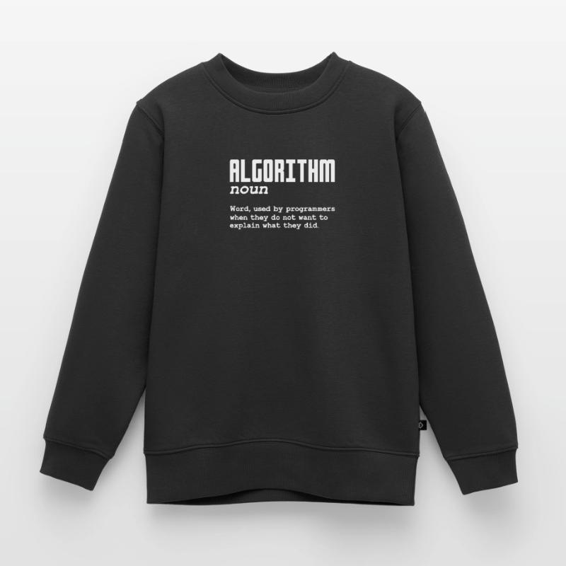 Hacker Coder Computerfreak Nerd Hacking Geschenk Kinder Premium Organic Sweatshirt