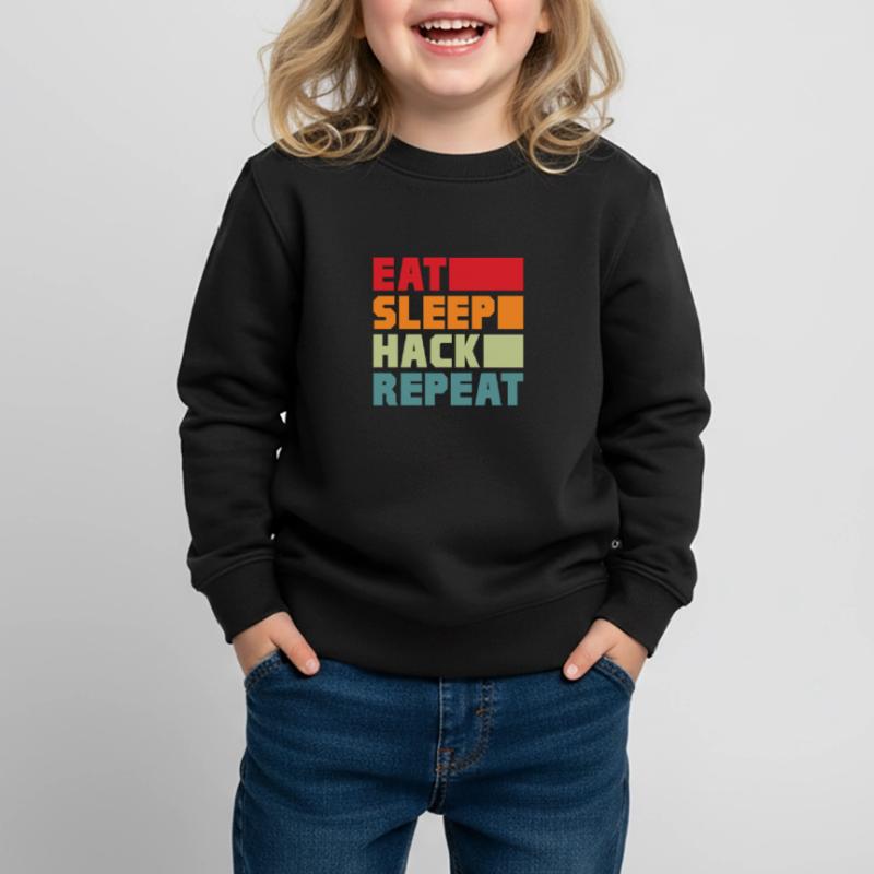 Hacker Coder Computer Hacking Cadeau Sweat Premium enfant bio