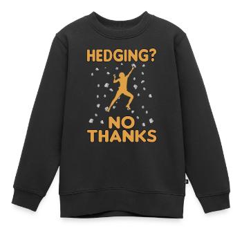Bouldering Bouldering Climbing Boulderer Bouldering - Kids Premium Organic Sweatshirt - black - Front - AI Model Kid Female (0cm)
