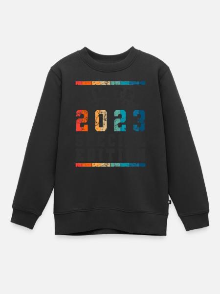 Vintage 2023 Babies Baby Shower Kids Shower - Kids Premium Organic Sweatshirt -