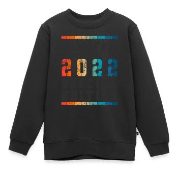 Edition limitée depuis 2022 Cadeau d’anniversaire - Sweat Premium enfant bio - noir - Devant - AI Model Kid Female (0cm)