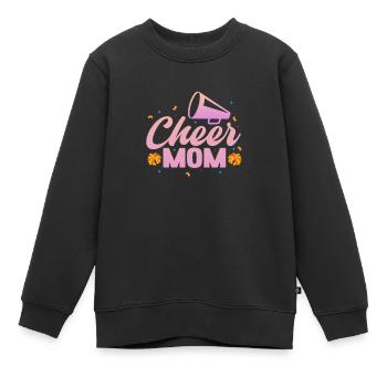 Cheerleader - Sweat Premium enfant bio - noir - Devant - AI Model Kid Female (0cm)