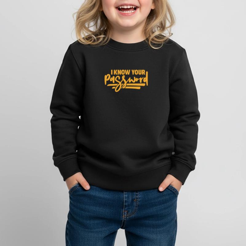 Hacker Coder Computerfreak Nerd Hacking Geschenk Kinder Premium Organic Sweatshirt
