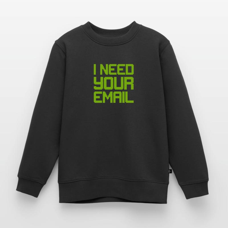 Hacker Coder Computerfreak Nerd Hacking Geschenk Kinder Premium Organic Sweatshirt
