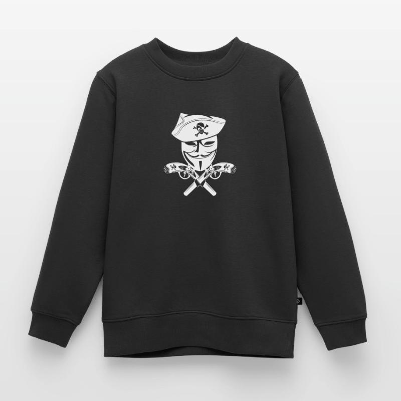 Hacker Coder Computerfreak Nerd Hacking Geschenk Kinder Premium Organic Sweatshirt