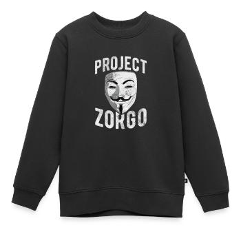 Hacker - Kinder Premium Organic Sweatshirt - Schwarz - Vorne - AI Model Kid Female (0cm)
