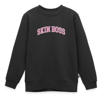 Kosmetikerin - Kinder Premium Organic Sweatshirt - Schwarz - Vorne - AI Model Kid Female (0cm)