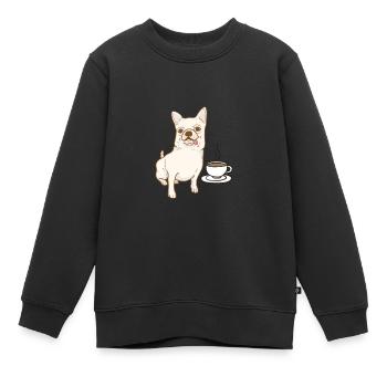 Chihuahua Hund Hundeschule Hundehalter Geschenk - Kinder Premium Organic Sweatshirt - Schwarz - Vorne - AI Model Kid Female (0cm)