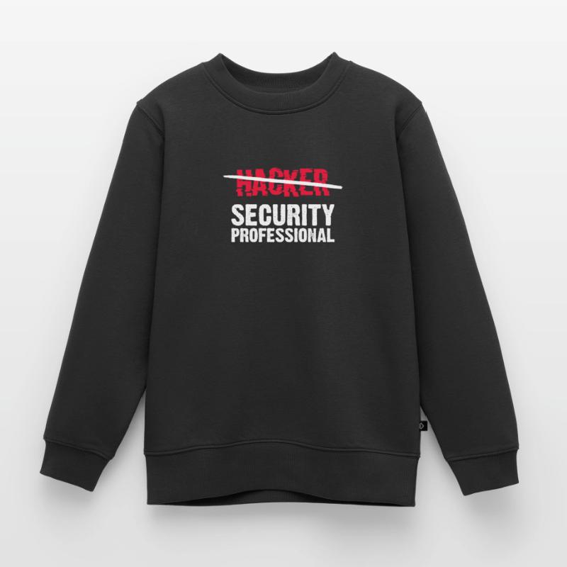 Hacker Coder Computerfreak Nerd Hacking Geschenk Kinder Premium Organic Sweatshirt