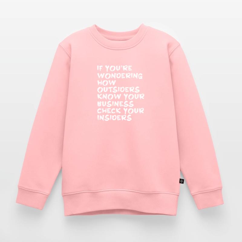 Hacker Coder Computerfreak Nerd Hacking Geschenk Kinder Premium Organic Sweatshirt