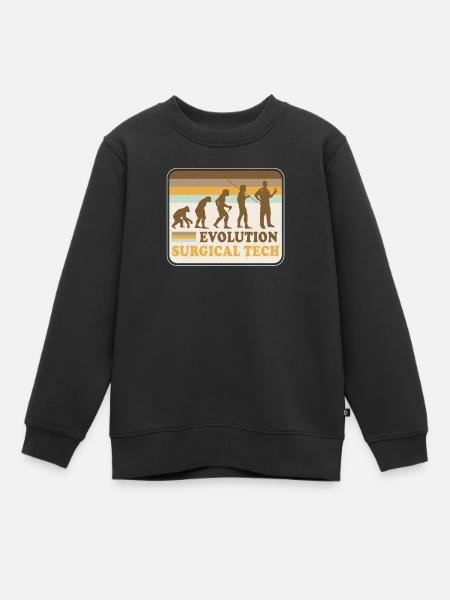 Chirurgien assistant chirurgical et technique - Sweat Premium enfant bio - noir