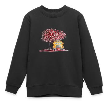 Chauffeur de bus Chauffeur de bus Bus Schuhlbus cadeau - Sweat Premium enfant bio - noir - Devant - AI Model Kid Female (0cm)