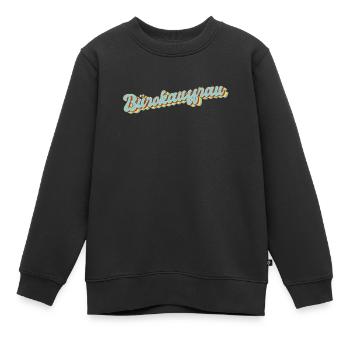 Angestellter Abschluss-Geschenk Bürokauffrau - Kinder Premium Organic Sweatshirt - Schwarz - Vorne - AI Model Kid Female (0cm)