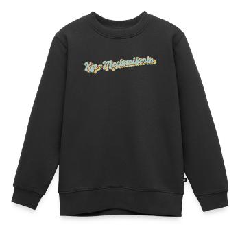 Kfz-Mechaniker Abschluss-Geschenk Kfz-Mechanikerin - Kinder Premium Organic Sweatshirt - Schwarz - Vorne - AI Model Kid Female (0cm)