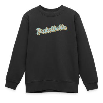 Parcel Driver Graduation Gift Parcel Carrier - Kids Premium Organic Sweatshirt - black - Front - AI Model Kid Female (0cm)
