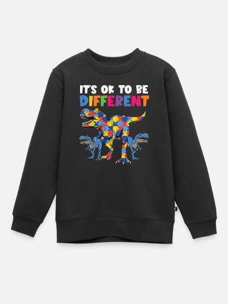 Autismus - Kinder Premium Organic Sweatshirt - Schwarz