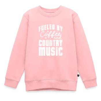 Pays - Sweat Premium enfant bio - rose - Devant - AI Model Kid Female (0cm)