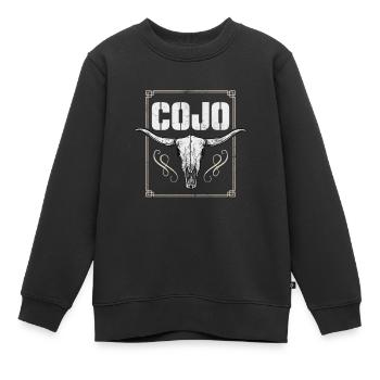 Pays - Sweat Premium enfant bio - noir - Devant - AI Model Kid Female (0cm)