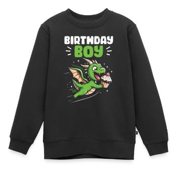 Cupcake - Sweat Premium enfant bio - noir - Devant - AI Model Kid Female (0cm)
