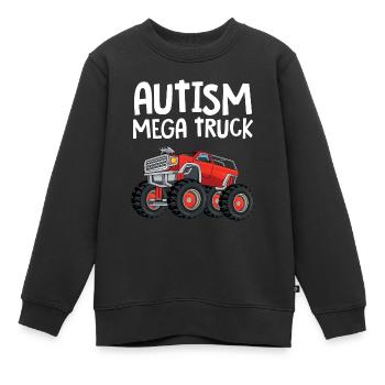 Autismus Awareness Day Autist Geschenk - Kinder Premium Organic Sweatshirt - Schwarz - Vorne - AI Model Kid Female (0cm)