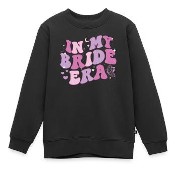 Junggesellin Jungesellinnenabschied Braut - Kinder Premium Organic Sweatshirt - Schwarz - Vorne - AI Model Kid Female (0cm)