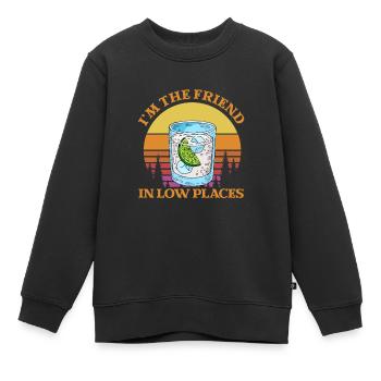 Country Music Countrymusic Geschenk - Kinder Premium Organic Sweatshirt - Schwarz - Vorne - AI Model Kid Female (0cm)