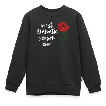 Junggesellin - Kinder Premium Organic Sweatshirt - Schwarz - Vorne - AI Model Kid Female (0cm)