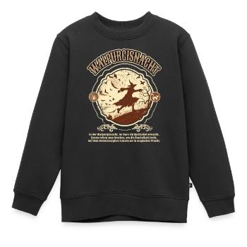 Idée cadeau de sorcières gothiques occulte - Sweat Premium enfant bio - noir - Devant - AI Model Kid Female (0cm)