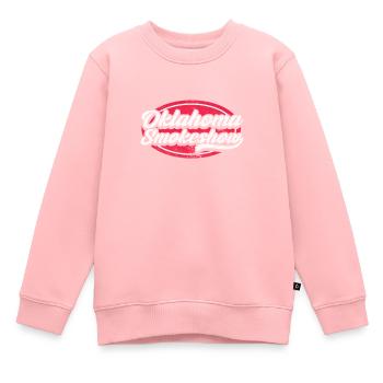 Pays - Sweat Premium enfant bio - rose - Devant - AI Model Kid Female (0cm)
