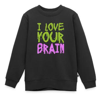 Zombie Zombie-Jäger Zombieapokalypse Geschenk - Kinder Premium Organic Sweatshirt - Schwarz - Vorne - AI Model Kid Female (0cm)