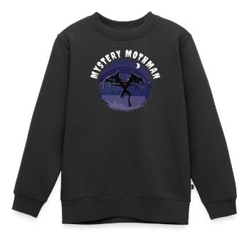 Cryptozoologist Creatures Mystery Myths - Kids Premium Organic Sweatshirt - black - Front - AI Model Kid Female (0cm)