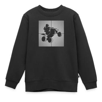ATV Quad Bike Fahrzeuge Offroad Quad Bike - Kinder Premium Organic Sweatshirt - Schwarz - Vorne - AI Model Kid Female (0cm)