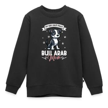 Bull Arab Mama - Kinder Premium Organic Sweatshirt - Schwarz - Vorne - AI Model Kid Female (0cm)