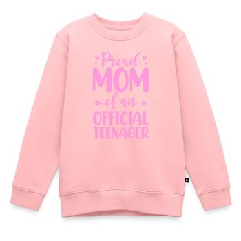 Teenager Teenie Teen Teens Teeny Geschenk - Kinder Premium Organic Sweatshirt - Rosa - Vorne - AI Model Kid Female (0cm)