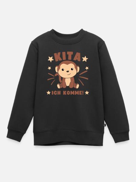Kita J’arrive Kitakind Monkey - Sweat Premium enfant bio -