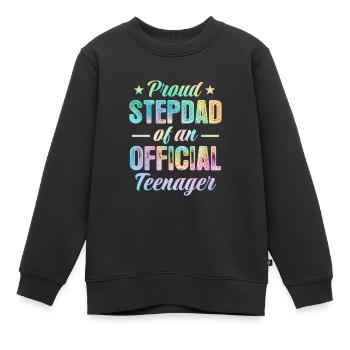 Teenager Teenie Teen Teens Teeny Geschenk - Kinder Premium Organic Sweatshirt - Schwarz - Vorne - AI Model Kid Female (0cm)