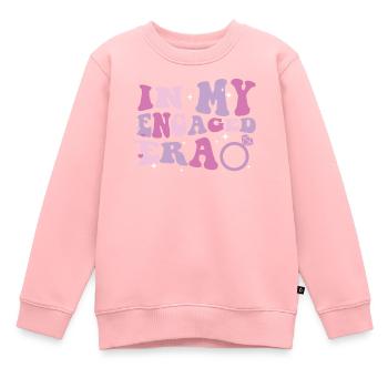 Junggesellin Jungesellinnenabschied Braut - Kinder Premium Organic Sweatshirt - Rosa - Vorne - AI Model Kid Female (0cm)