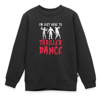 Zombie - Kinder Premium Organic Sweatshirt - Schwarz - Vorne - AI Model Kid Female (0cm)
