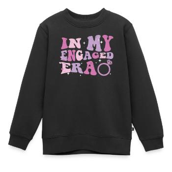 Junggesellin - Kinder Premium Organic Sweatshirt - Schwarz - Vorne - AI Model Kid Female (0cm)