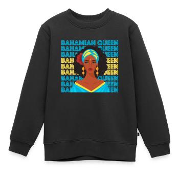 Bahamas Île des Caraïbes Cadeau d’été de l’Atlantique - Sweat Premium enfant bio - noir - Devant - AI Model Kid Female (0cm)