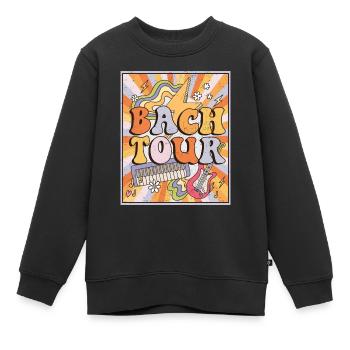Junggeselle Jungesellenabschied - Kinder Premium Organic Sweatshirt - Schwarz - Vorne - AI Model Kid Female (0cm)