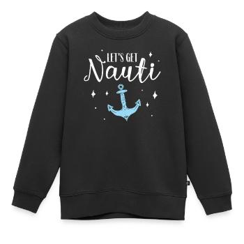 Junggeselle Jungesellenabschied - Kinder Premium Organic Sweatshirt - Schwarz - Vorne - AI Model Kid Female (0cm)